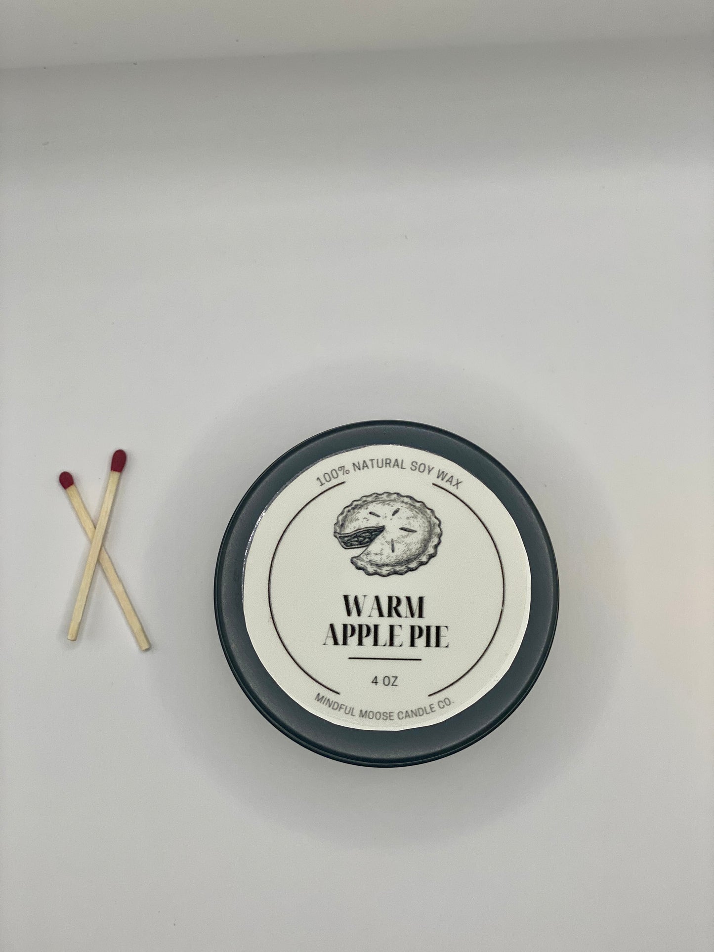 Warm Apple Pie Soy Wax Candle