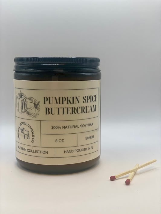 Pumpkin Spice Buttercream Soy Wax Candle