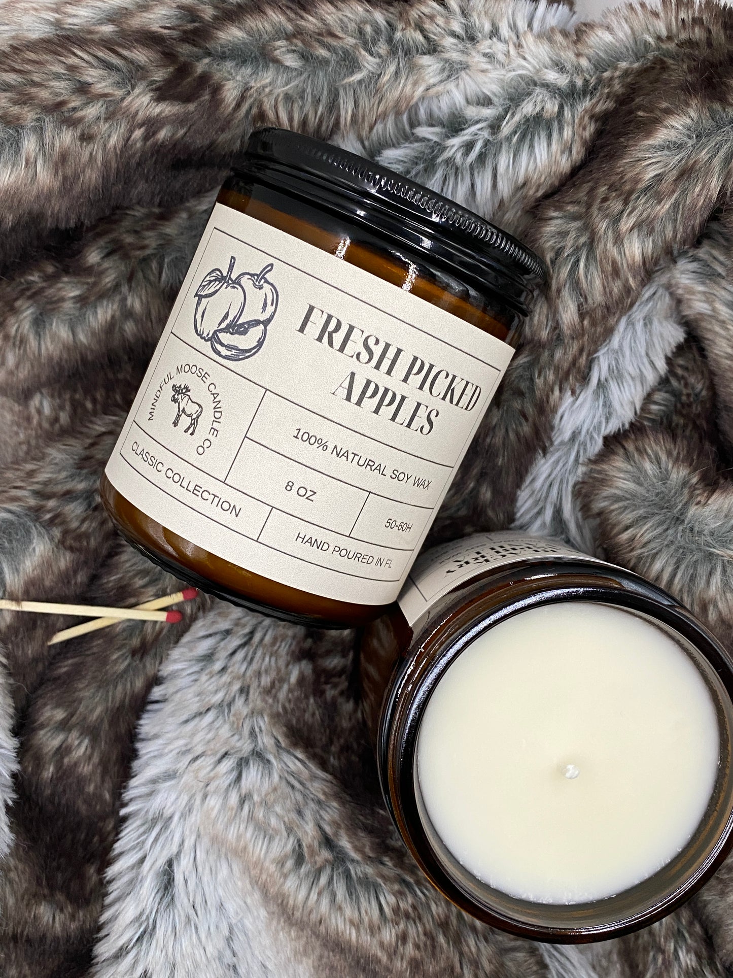 Fresh Picked Apples Soy Wax Candle