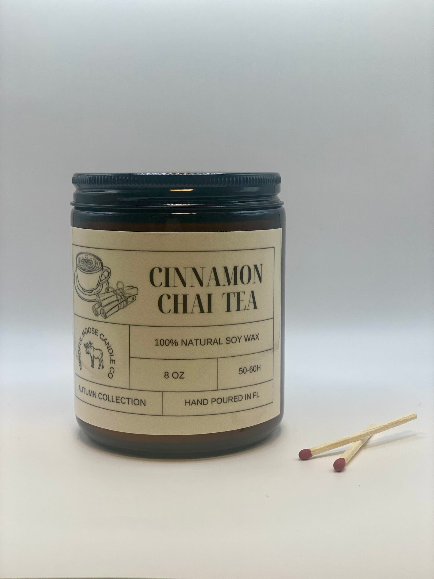Cinnamon Chai Tea Soy Wax Candle