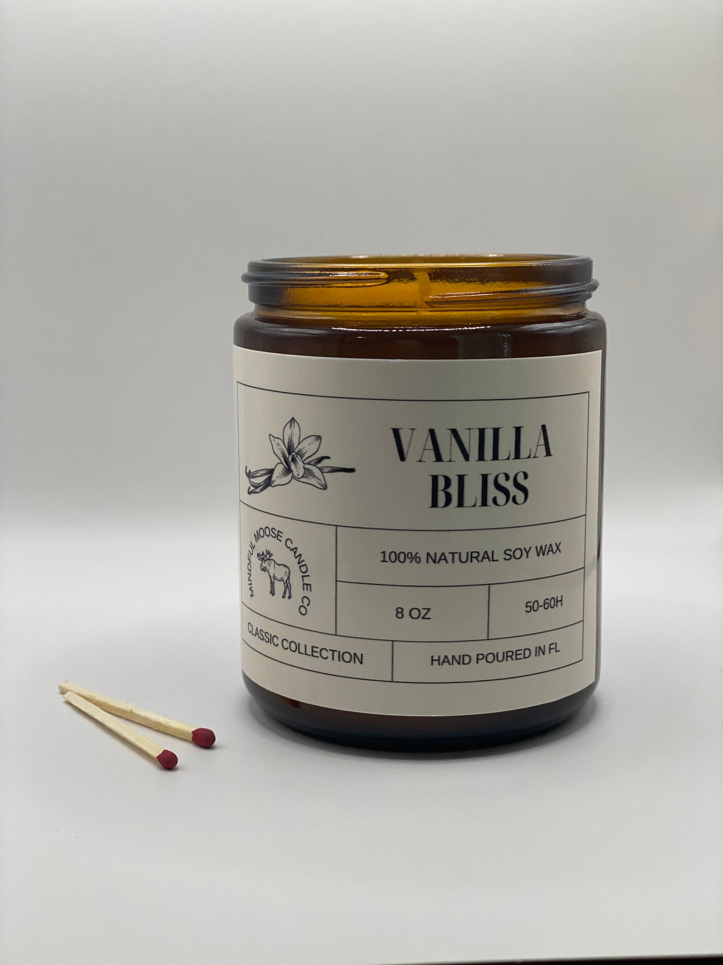 Vanilla Bliss Soy Wax Candle