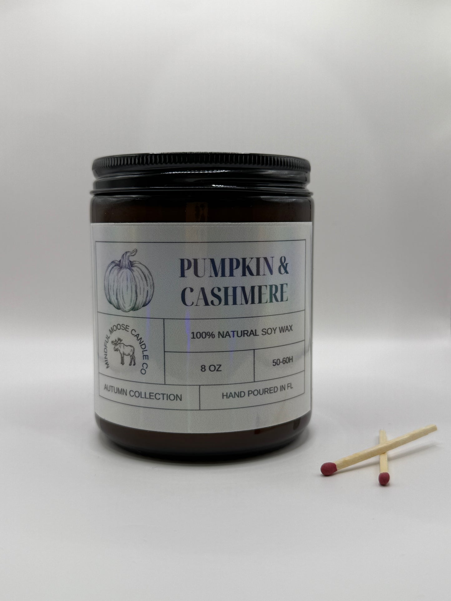 Pumpkin & Cashmere Soy Wax Candle
