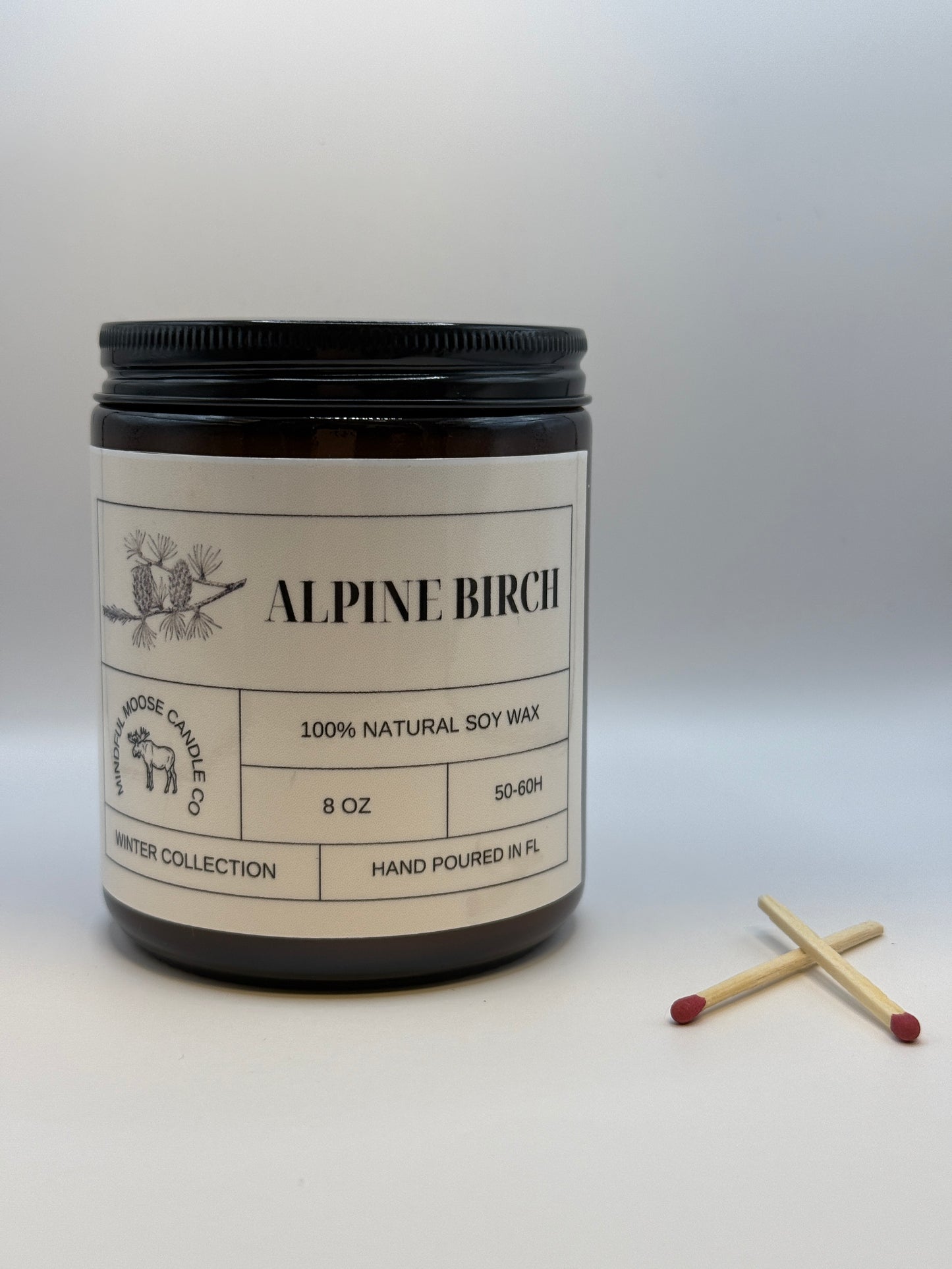 Alpine Birch Soy Wax Candle