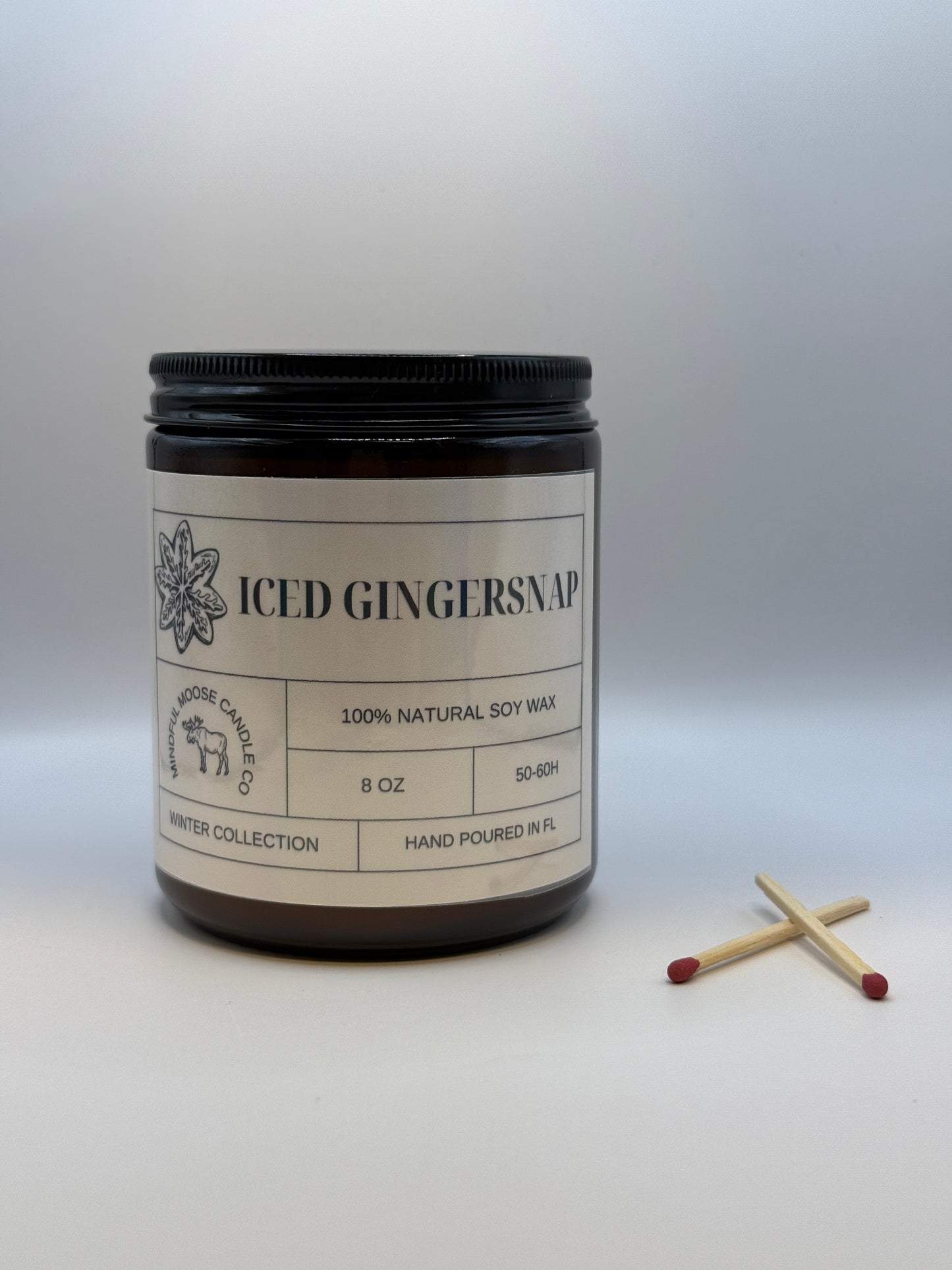 Iced Gingersnap Soy Wax Candle