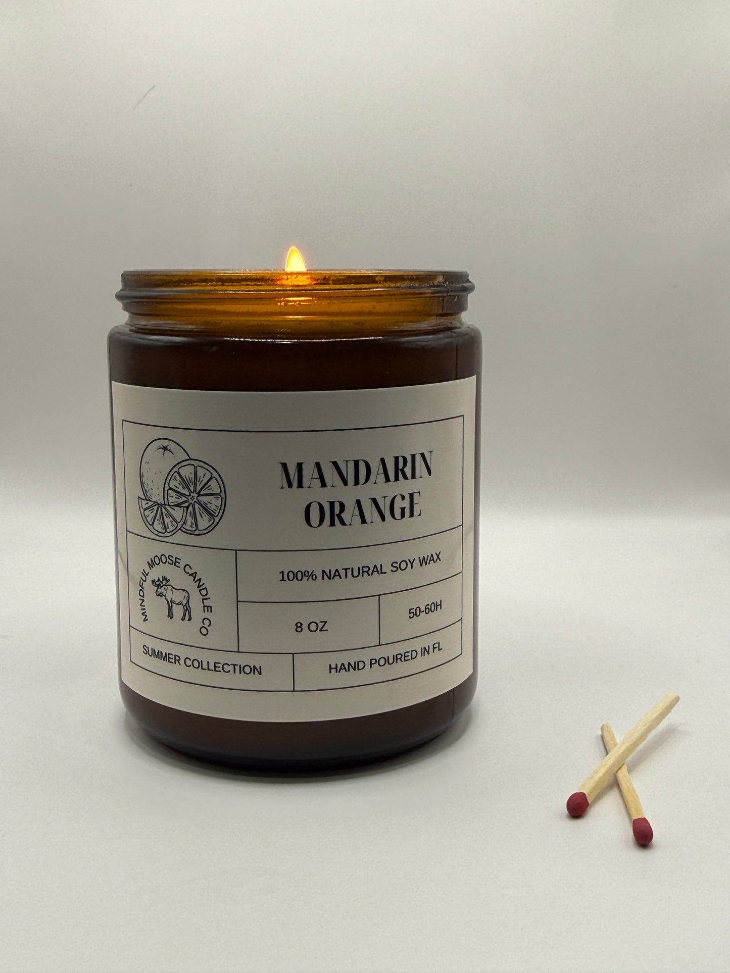 Mandarin Orange Soy Wax Candle