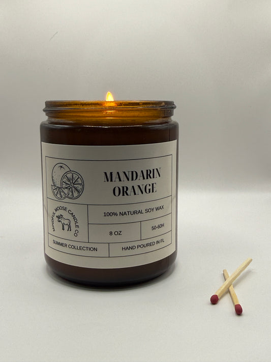 Mandarin Orange Soy Wax Candle
