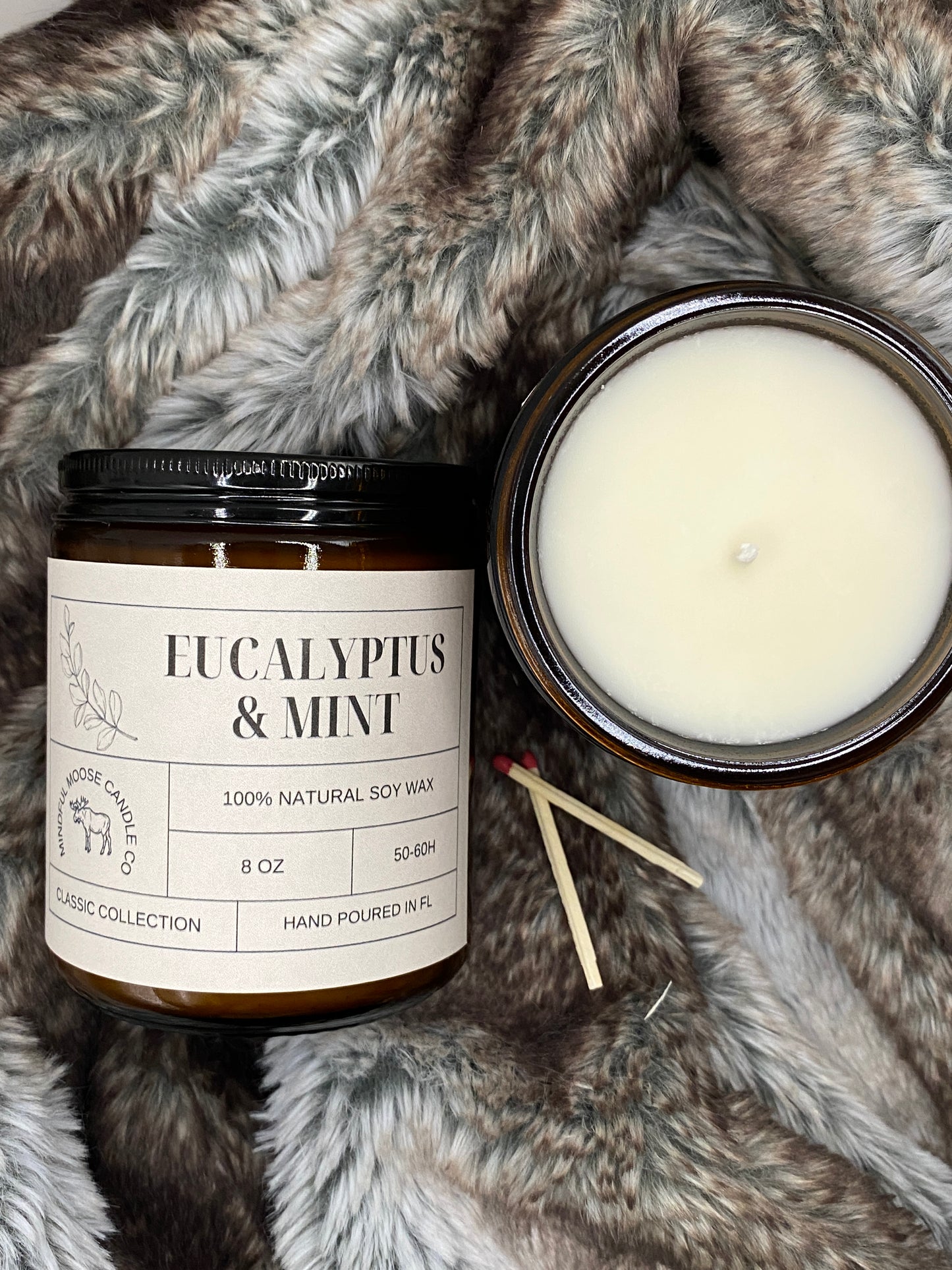 Eucalyptus & Mint Soy Wax Candle