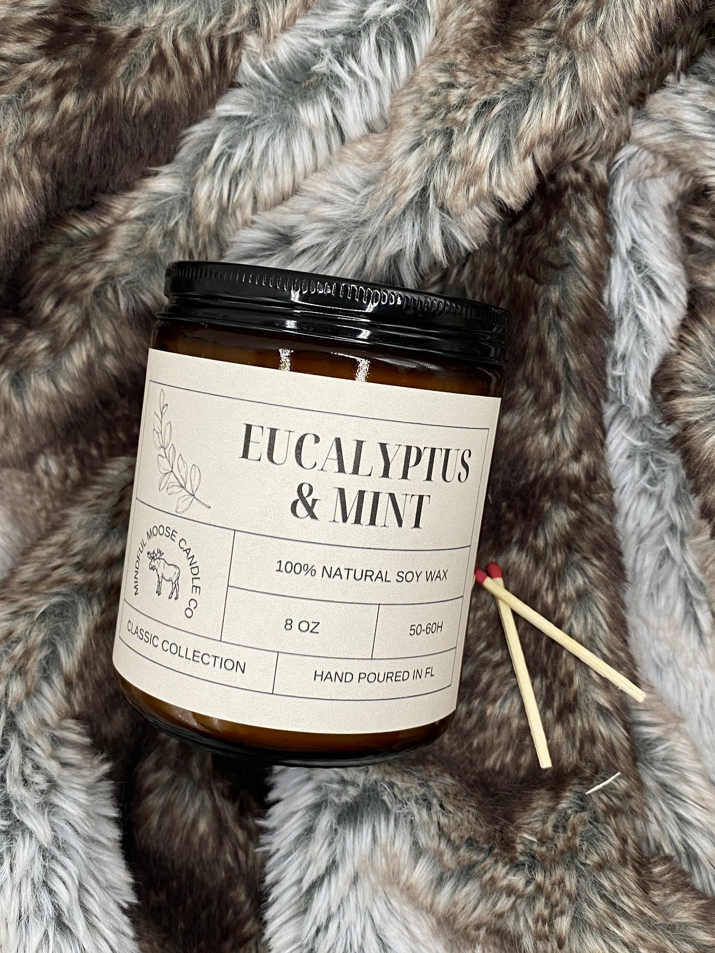 Eucalyptus & Mint Soy Wax Candle