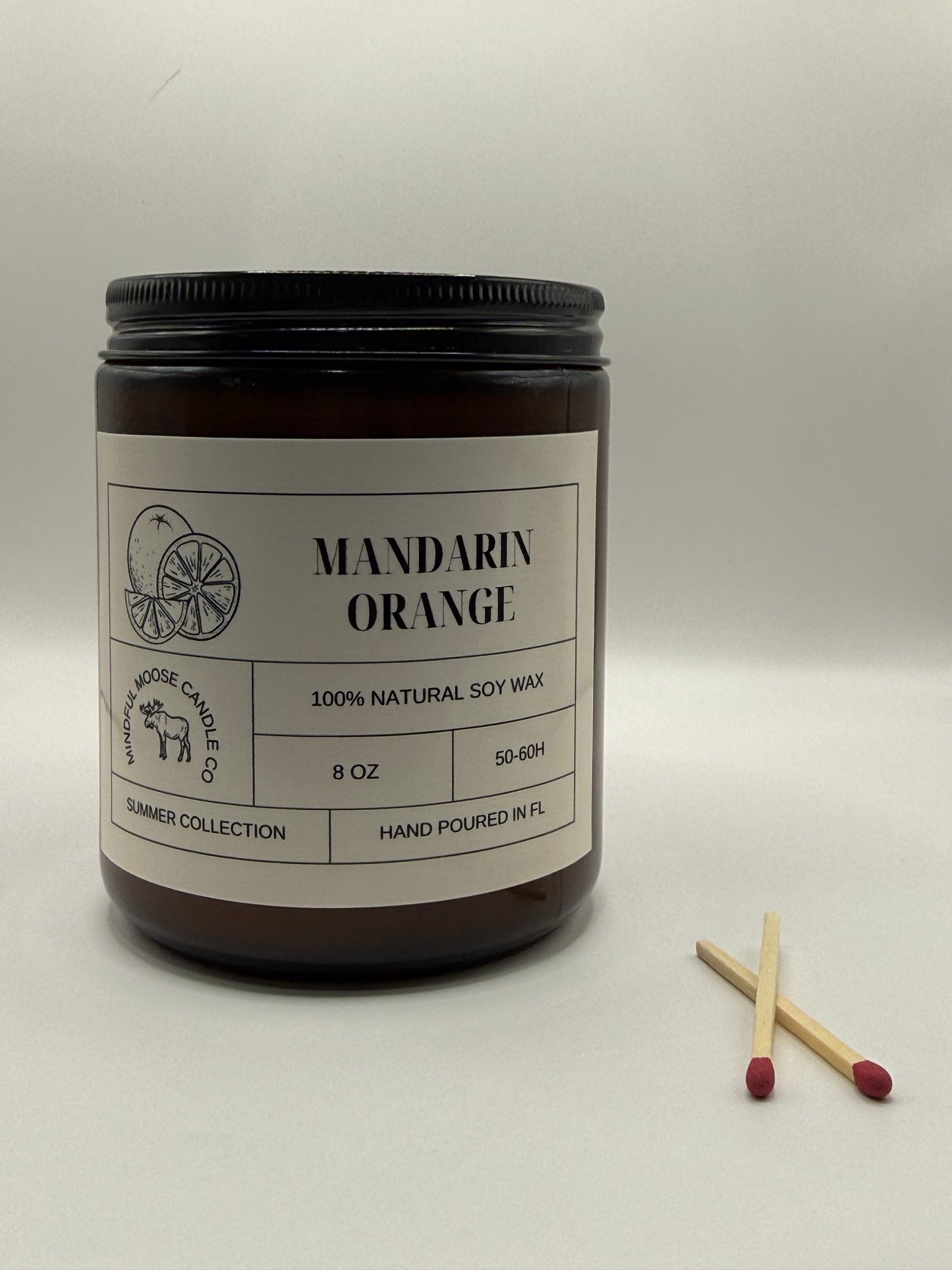Mandarin Orange Soy Wax Candle