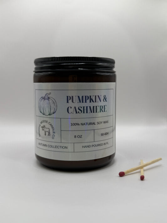 Pumpkin & Cashmere Soy Wax Candle