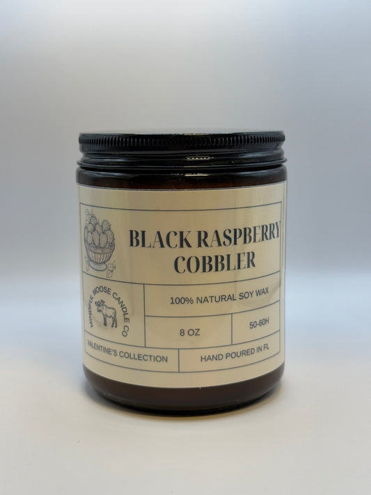 Black Raspberry Cobbler Soy Wax Candle